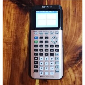 TI-84 Plus CE Rose Gold Graphing Calculator NO Charger